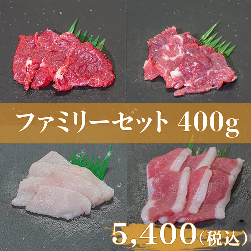 ファミリーセット(ブロック/400g)
